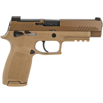 Sig Sauer P320 M17 Coyote Tan 9mm 4.7" Barrel 21-Rounds Siglite Night Sights - $649.99 ($7.99 S/H on firearms) - $649.99