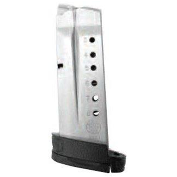 Smith and Wesson M&amp;P9 Shield Magazine Black 9mm 8rd Finger Rest - $18.99 - $18.99