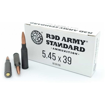 Red Army Standard - 5.45x39 - 59 Grain - FMJ - 20 Rounds - $8.99 - $8.99