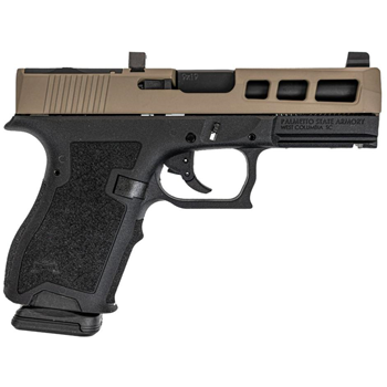 PSA Dagger Compact 9mm Pistol With SW1 Extreme Carry Cut RMR Slide &amp; Non-Threaded Barrel, 2-Tone Flat Dark Earth - $369.99 - $369.99