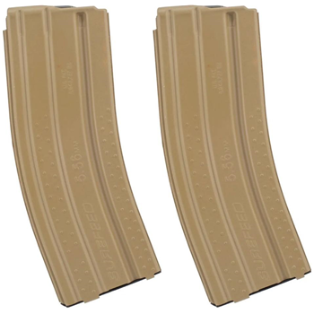 Okay Industries SureFeed E2 AR-15 5.56 Magazine 30 Round Desert Tan Pack of 2 - $19.99 - $19.99