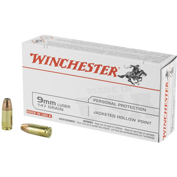 Winchesterchester USA 9mm 147 gr (JHP) 50 Bx - $27.98 - $27.98
