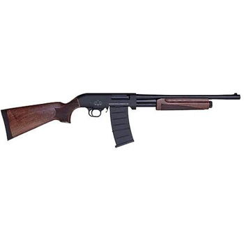 Black Aces Tactical Pro Series M 12ga 18.5" Pump Shotgun, Walnut - BATP18W - $199.99 - $199.99