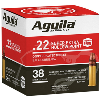 Aguila 22 LR 38Gr CPHP 500 Rnd - $44.99 - $44.99