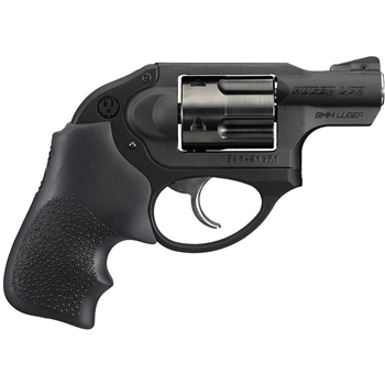 Ruger LCR 9mm Black Hogue Grip 5rd DAO - $649.99 ($7.99 S/H on firearms) - $649.99