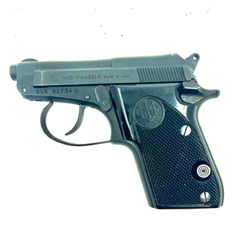Beretta Model 21A .22LR, w/o mag, Dept Used - $299.98 - $299.98