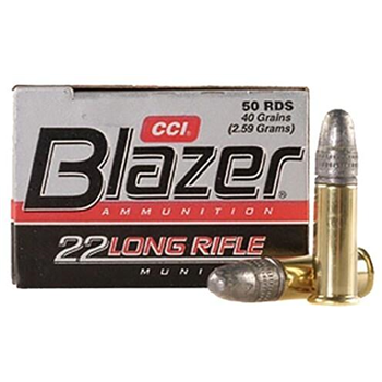 Cci Blazer .22 LR 40 Gr 50 Rds - $3.99 (Free S/H on Firearms) - $3.99