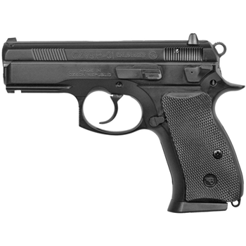 CZ 75 P-01 Metal Frame Compact 9MM, 3.7" Cold Hammer Forged Barrel Fixed Sights 10 Rd 2 Mags - $731.62 - $731.62