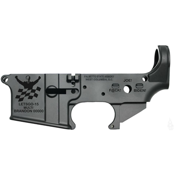 BLEM PSA AR-15 "Let's Go Brandon" Stripped Lower Receiver - $59.99 + Free Shipping - $59.99