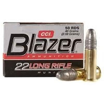 CCI Blazer 22 LR 40gr LRN 1000 Rnds (two 500rd bricks) - $95.98 w/code "PTT" - $95.98
