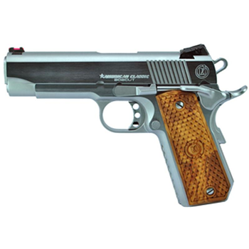 American Classic Bobcut 1911 Commander 45ACP 4.25" Barrel Chrome Finish Wood Grips Novak-Style Sights 8Rd - $905.99 - $905.99
