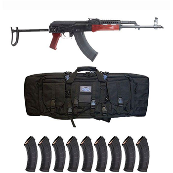 PSA AK-47 GF3 Forged Polish Style Under Folding Rifle w/ 10 Mags and PSA Bag - $949.99 + Free Shipping - $949.99