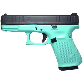 Glock 44 4" .22 LR Pistol, Robin's Egg Blue - UA4450104-REB - $429.99 - $429.99