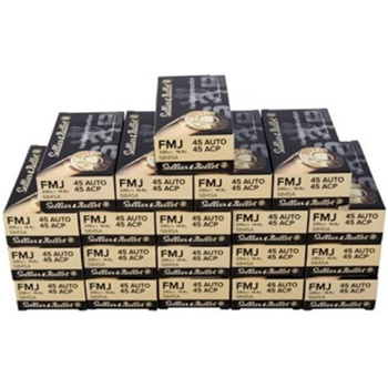 Sellier &amp; Bellot 45 ACP 230Gr FMJ 1000 Rounds - $549.99 after code "MAYPARTNER55" - $549.99