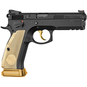 CZ CZ 75 SP-01 Shadow 9mm 4.7" Barrel 19-Rounds 85th Anniversary Grip - $1395.99 ($7.99 S/H on firearms) - $1,395.99
