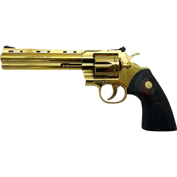 Colt Firearms Python 24 Carat Gold .357 Mag / .38 SPL 6" 6-Round GrabAGun Exclusive - $2999.99 ($7.99 S/H on firearms) - $2,999.99