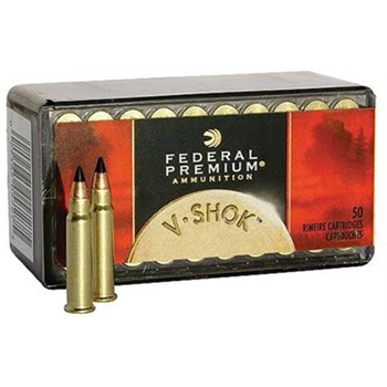 Federal V-shok 17 Hmr 17gr Jacketed HP 50 Rnds - $17.99 - $17.99