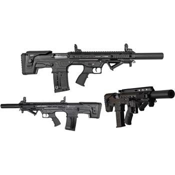 Panzer Arms BP12 Gen2 Semi-Auto 12 GA Bullpup Shotgun, Black - BP12BSSB - $349.99 - $349.99