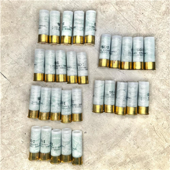 SDI 12 Gauge Bean Bag Rounds, 30Rnds, Police Trade, Never Issued - $99.98 - $99.98