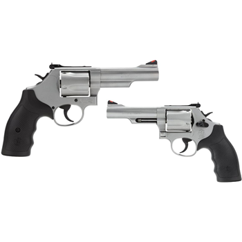 Smith and Wesson 69 L-Frame Stainless .44 Rem Mag 4.25" Barrel 5-Rounds - $815.99 ($7.99 S/H on firearms) - $815.99