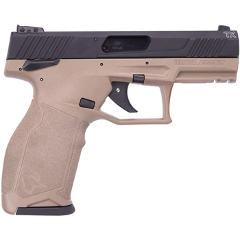 Taurus TX22 22LR BLK/FDE 4-inch 10Rds SFTY - $315.99 ($7.99 S/H on firearms) - $315.99