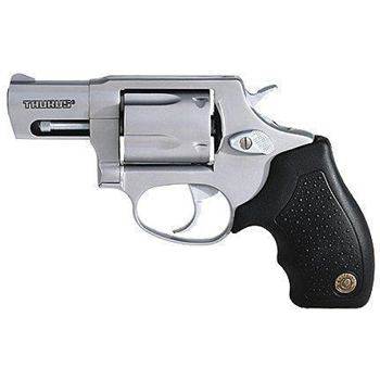 Taurus Model 605 Small Frame 357 Mag 2" Barrel Steel Frame Matte Stainless Rubber Grips Fixed Sights 5Rd - $319.99 - $319.99