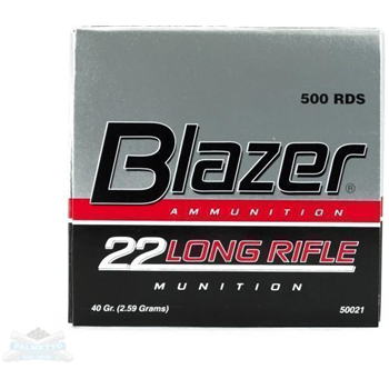  CCI Blazer .22 Long Rifle 40gr Solid Ammunition 500rds (10 Boxes of 50) - $45.99 - $45.99