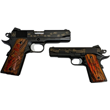 Fusion Combat Carry Black 10mm 4.5" Barrel 8-Rounds Bear Engraved Grips - $799.99 ($7.99 S/H on firearms) - $799.99