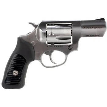 Ruger SP101 .357 Magnum 5-Round Revolver - Stainless - Rubber - 2.25" - $689.99 - $689.99