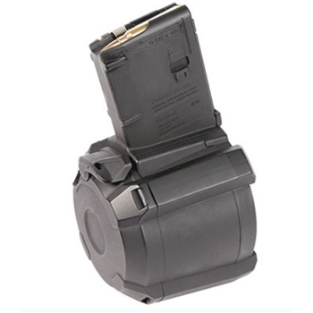AR-15 PMAG D-60 223/5.56 60rd Polymer Black - $90 (add filler &amp; code "PTT") - $90.00
