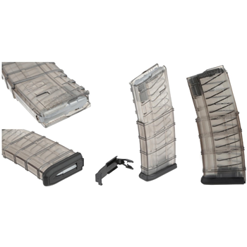 Ets Mag Ar556 30rd Slim Line Smoke - No Limit - $11.89 - $11.89