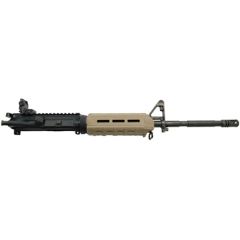 PSA 16" Nitride 1:7 M4 Carbine 5.56 NATO MOE AR-15 Upper Assembly, FDE - with BCG/CH &amp; Rear Mbus - $309.99 + Free Shipping - $309.99
