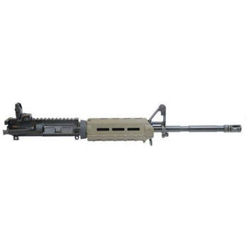 PSA 16" M4 Carbine Length 5.56 NATO 1/8 Phosphate MOE Upper With BCG, CH, &amp; MBUS Rear, OD Green - $289.99 - $289.99