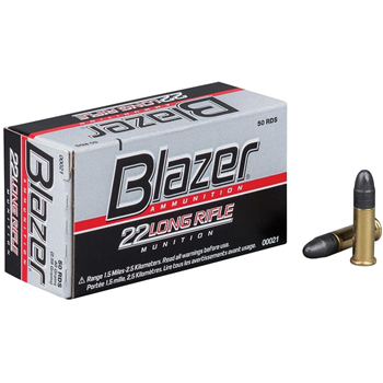 CCI 0021 Blazer High Velocity 22 LR 40 gr Lead Round Nose (LRN) 50 Bx - $3.99 - $3.99