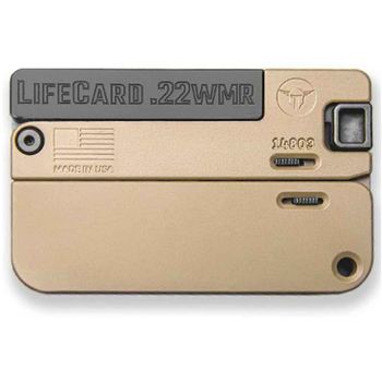 Trailblazer LifeCard 22 WMR (22 Mag) Anodized Flat Dark Earth Pistol 1 Round - $299.99 - $299.99