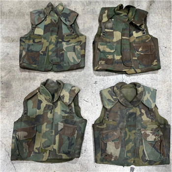 Dept Used Ground Troops Fragmentation protective vest, CAMO, MEDIUM - $39.98 - $39.98