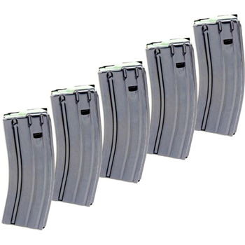 ProMag AR-15 .223 (30) Rd Blue Steel 5 Pack - $62.7 - $62.70