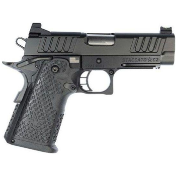 STI Staccato C2 Duo 9mm 3.9in Black 16rd - $2299 (Free S/H on Firearms) - $2,299.00