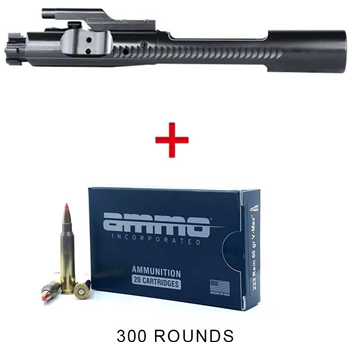 AO Precision 5.56 Bolt Carrier Group Ammo Inc 223 60 Grain V-Max 300 Rounds - $258.29 - $258.29