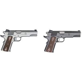 Preorder - Springfield Armory 1911 Garrison 9mm 5" Barrel 9 Rnd Stainless/Blued - $722.79 / $775.99 - $722.79