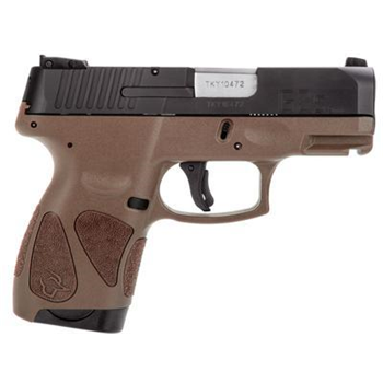 Taurus G2S 9mm 3.2" Barrel 7+1Rnd Blk/brown - $221.99 (Free S/H on Firearms) - $221.99