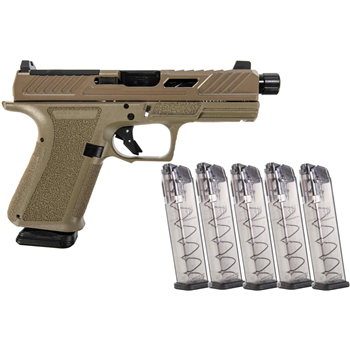 SHADOW SYSTEMS MR920 Elite 9mm FDE Optics Ready +5 ETS 22 rd Mags - $989 (Free S/H on Firearms) - $989.00