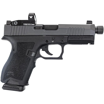 PSA Dagger Compact 9mm Pistol With Extreme Carry Cut Doctor Slide, Threaded Barrel, &amp; Vortex Venom 3MOA Red Dot, 2-Tone Gray - $499.99 - $499.99