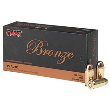 PMC Ammunition, Inc 45 Auto 230gr Full Metal Jacket 1000Rnd - $489.99 after code "TAG" - $489.99