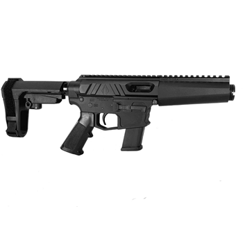 P2A "Valiant" 3 inch AR-15/AR-9 AR-V 9MM MP5 Style Complete Side Charging Pistol - $968.99 AFTER 15% - $968.99