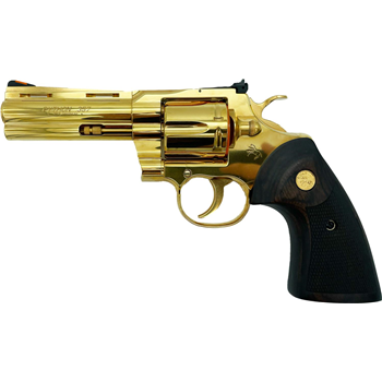 Colt Firearms Python 24 Carat Gold .357 Mag / .38 SPL 4.25" 6-Round GrabAGun Exclusive - $2999.99 ($7.99 S/H on firearms) - $2,999.99