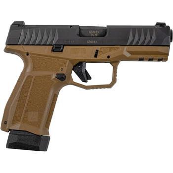 AREX DELTA M FLAT DARK EARTH 9MM 4" BARREL 17-ROUNDS 2 MAGS - $299.99 - $299.99