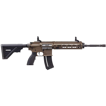 Heckler and Koch HK 416 Flat Dark Earth .22 LR 16.1" Barrel 20-Rounds - $449.99 (Free S/H on Firearms) - $449.99