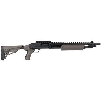 MOSSBERG 500 Scorpion 12GA 18.5" 6rd FDE/Grey - $550.99 (Free S/H on Firearms) - $550.99