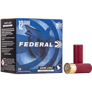 Federal H1238 Game-Shok Upland Heavy Field 12 Gauge 2.75" 1 1/8 oz 8 Shot 25 Bx - $9.69 - $9.69